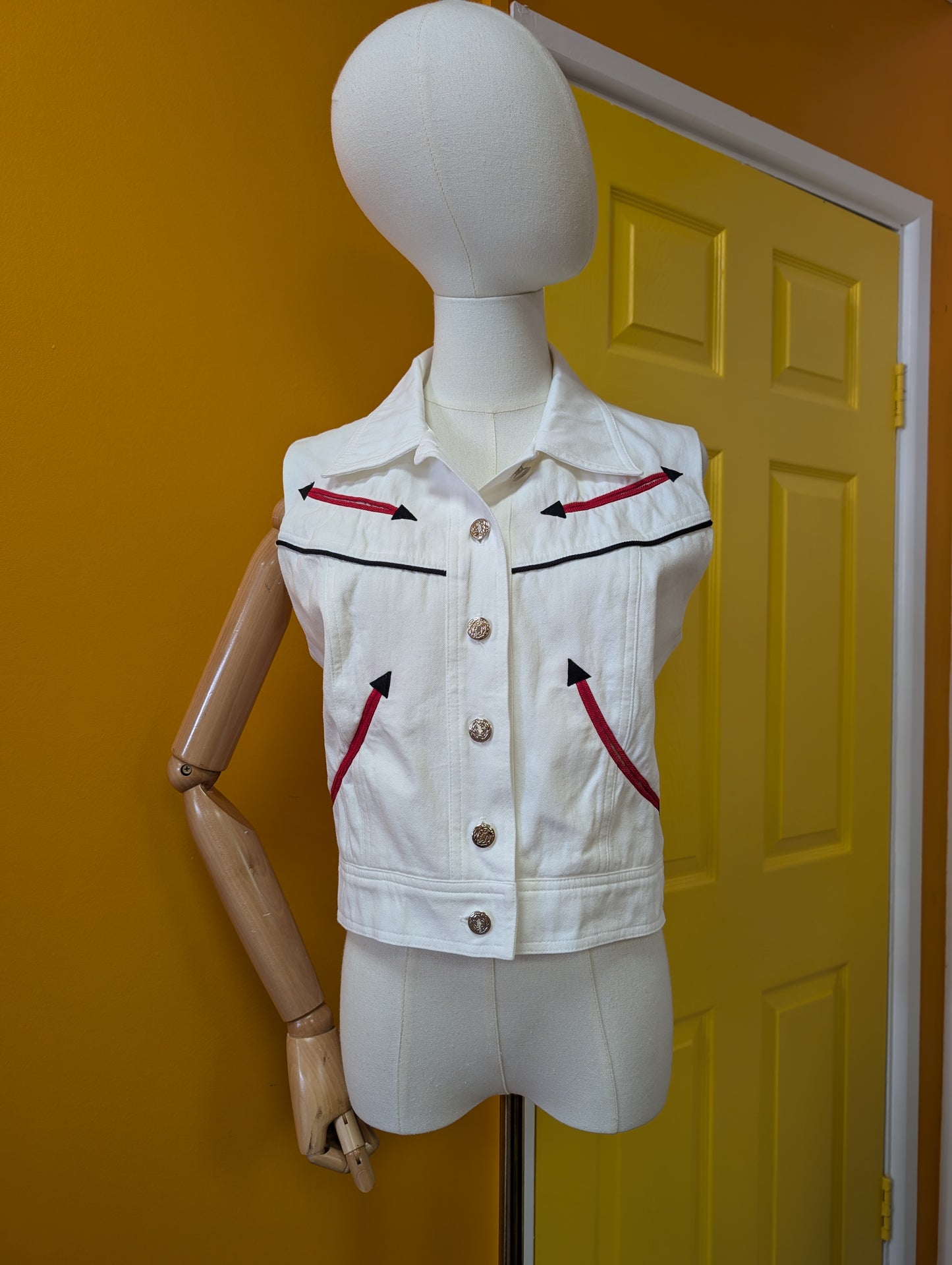 1990s Equator western vest - M
