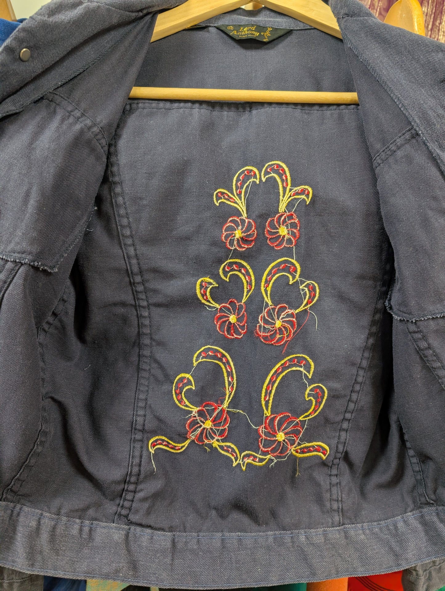 1970s Lord Anthony embroidered jacket