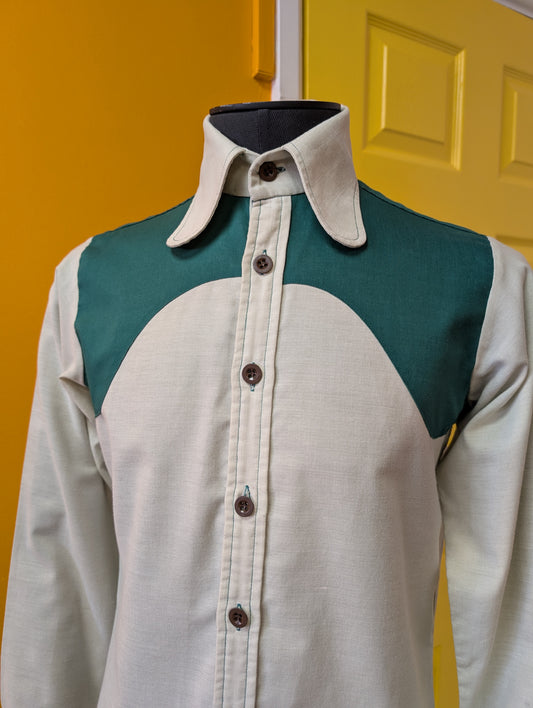 1970s Ben Sherman beagle collar shirt
