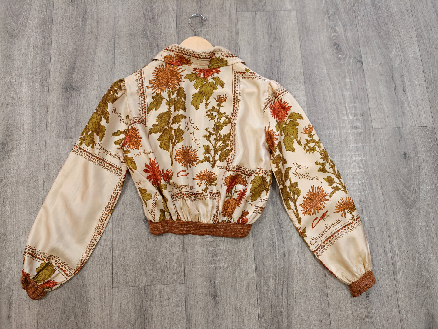 1970s Dorothy Perkins novelty print jacket - XS