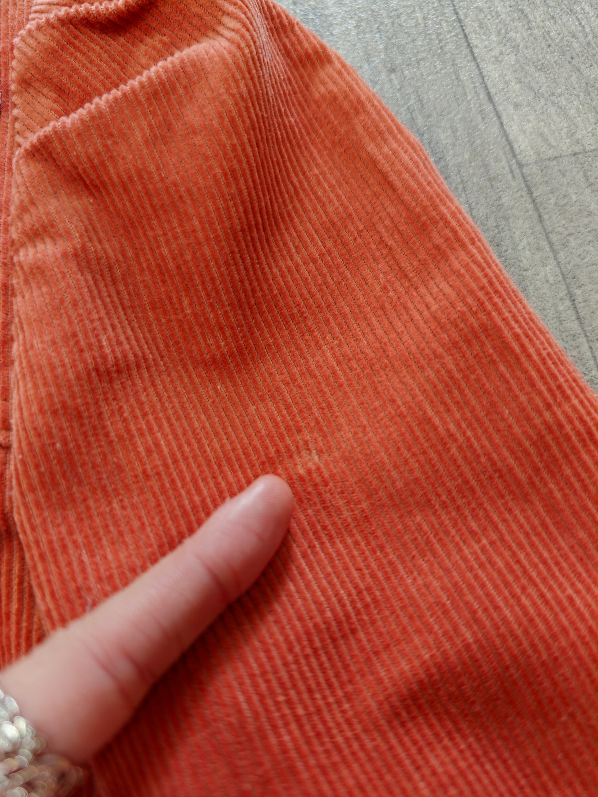 1970s belted corduroy jacket - XS/S