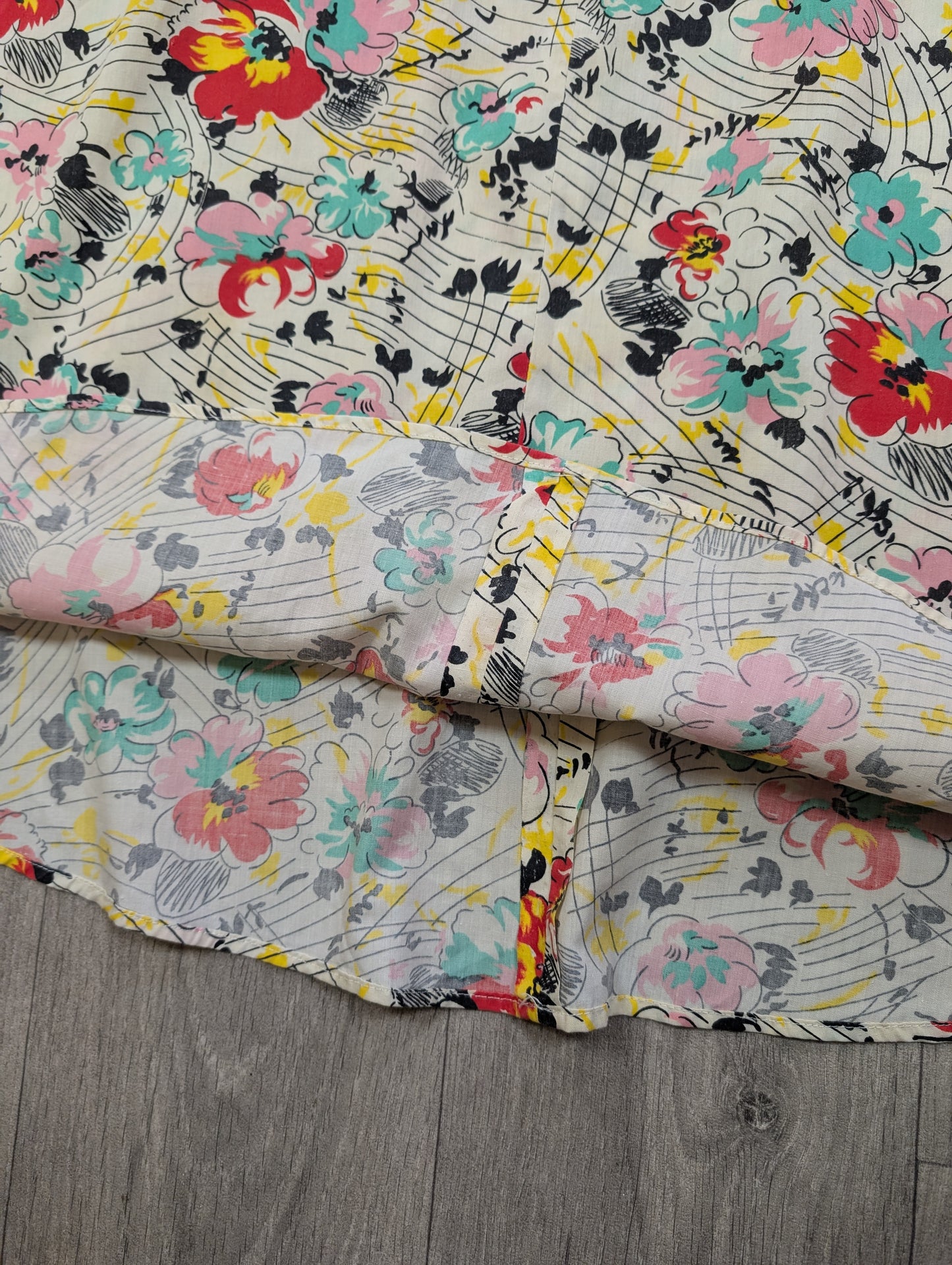 1970s halter neck floral dress - S/10