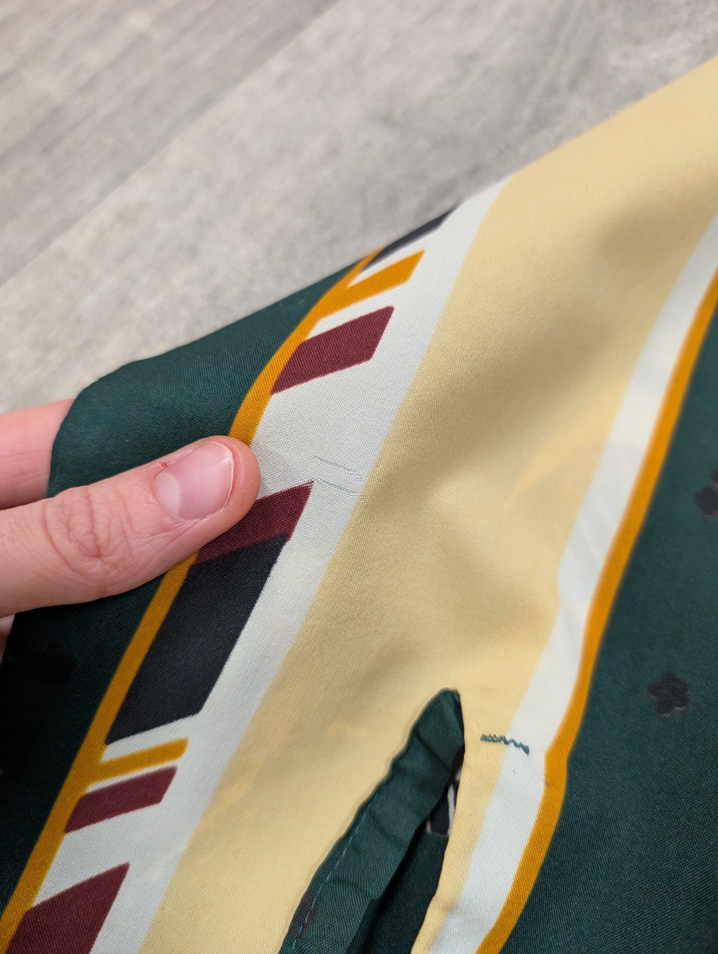 1970s Studio One by Campus novelty print shirt