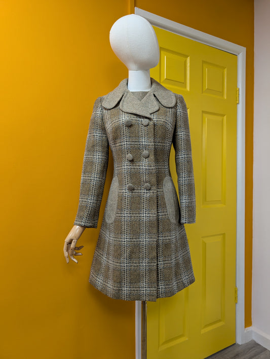 Gorgeous 1960s wool dress and coat - S/8/10
