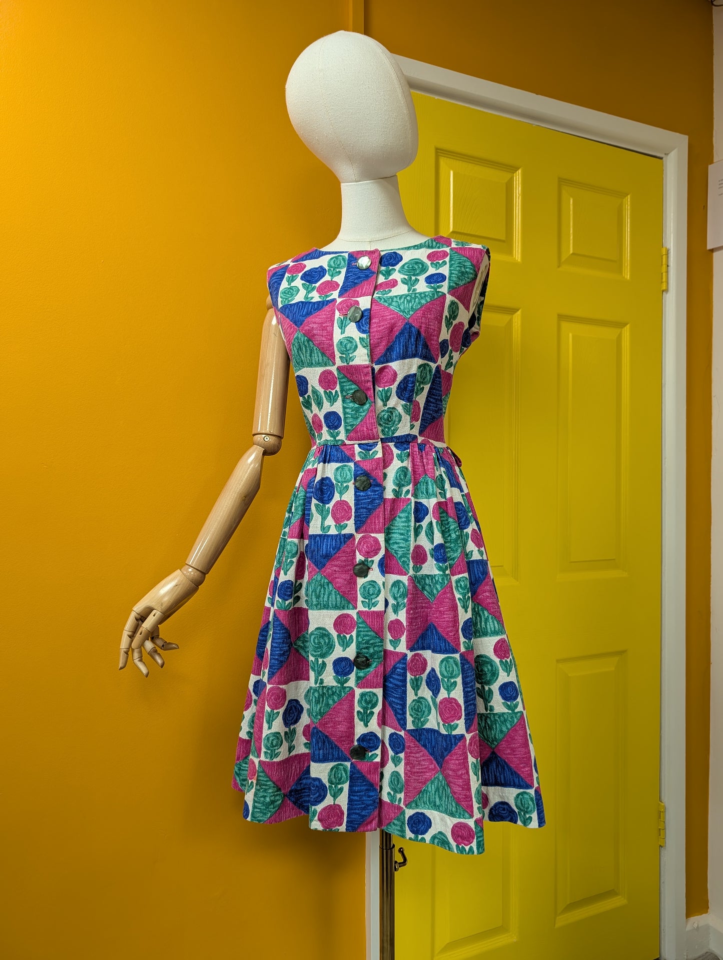50s/60s Jack Toohey dress - S/8/10