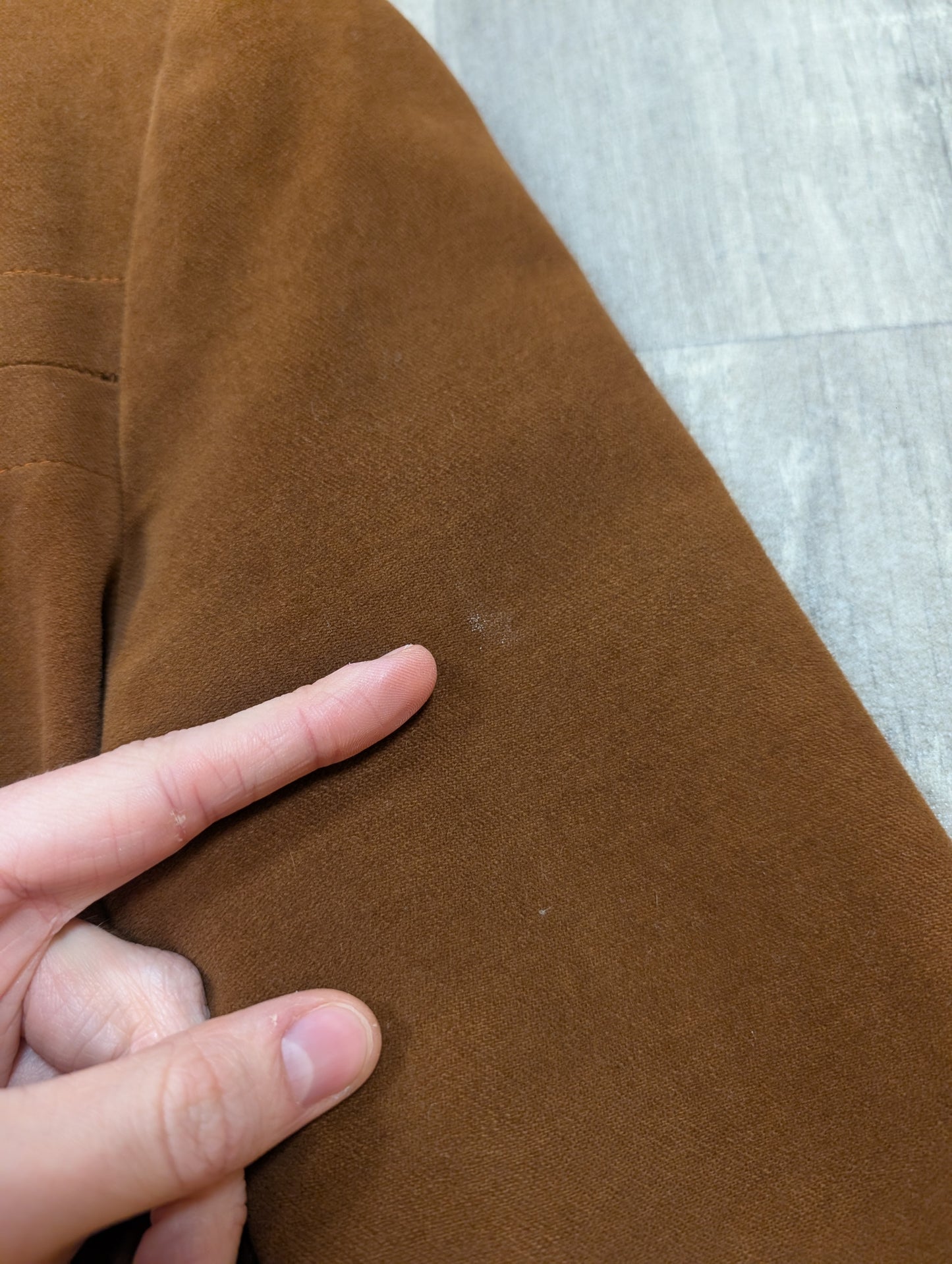 50s/60s Rumonte brown jacket - XS/S