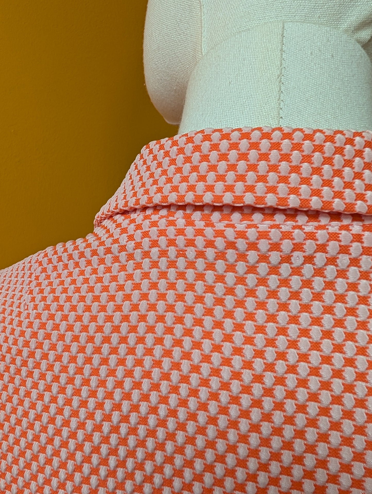 1960s beagle collar mini dress - S/8/10