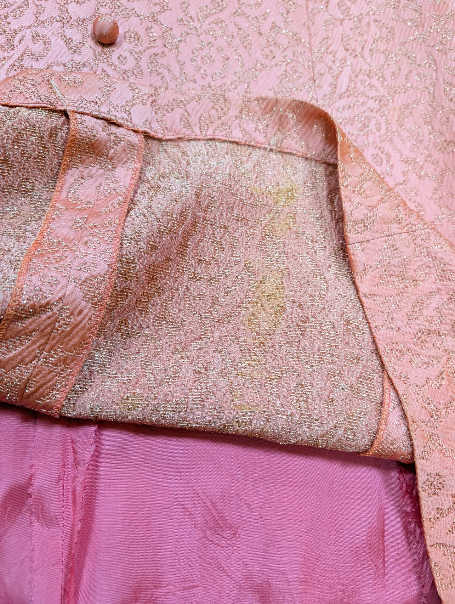 1960s Peter Barron pink dress - M/12/14