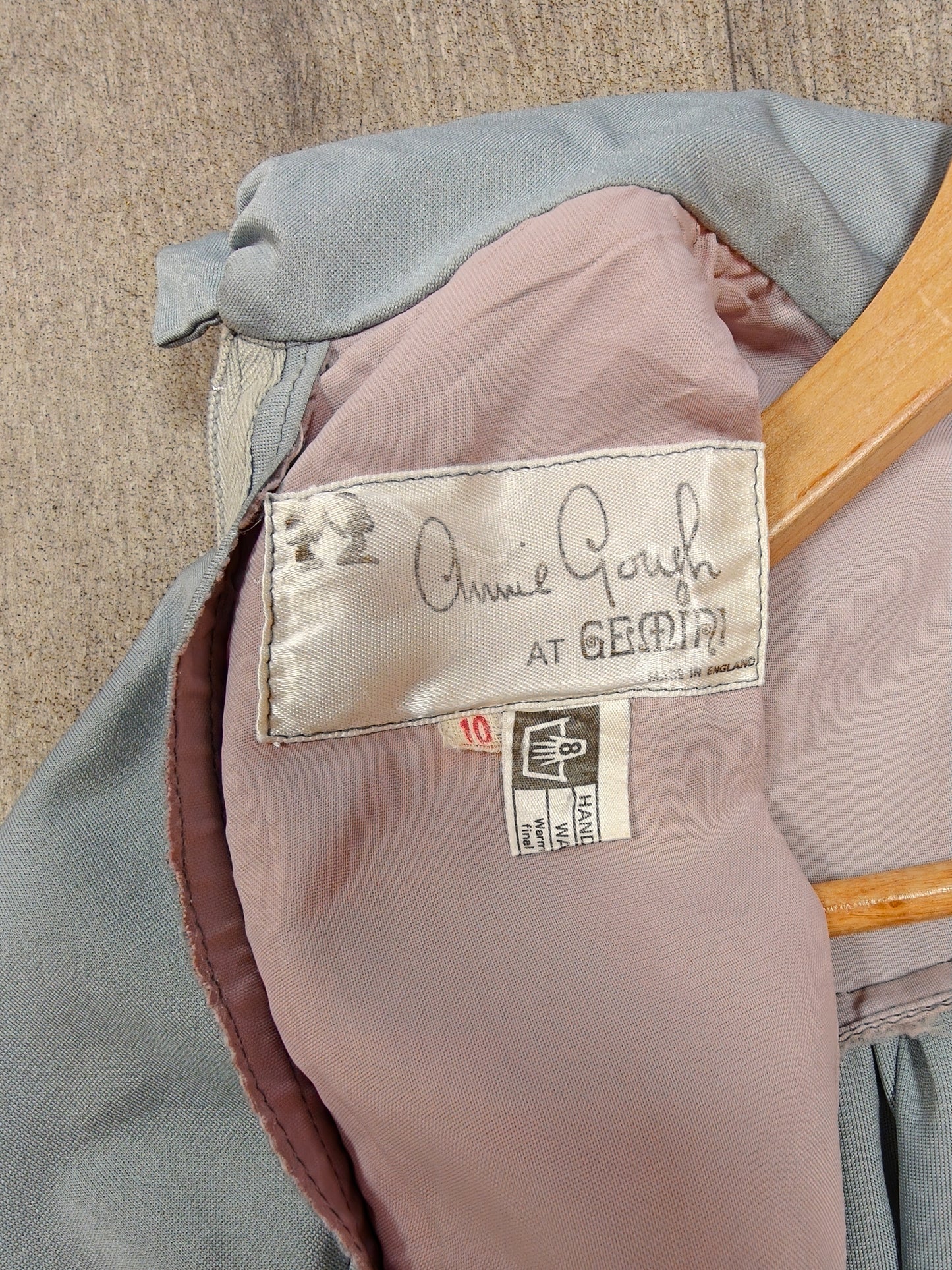 1970s Annie Gough at Gemini maxi dress - XS/6