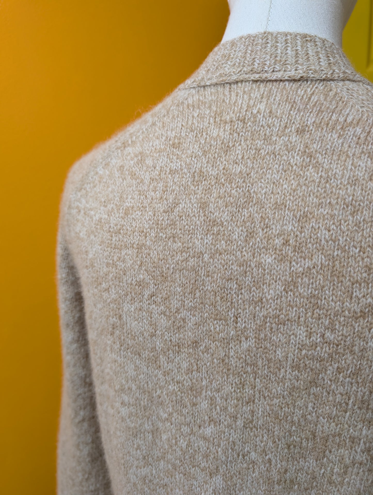 60s/70s St Michael shetland wool cardigan - XS/S