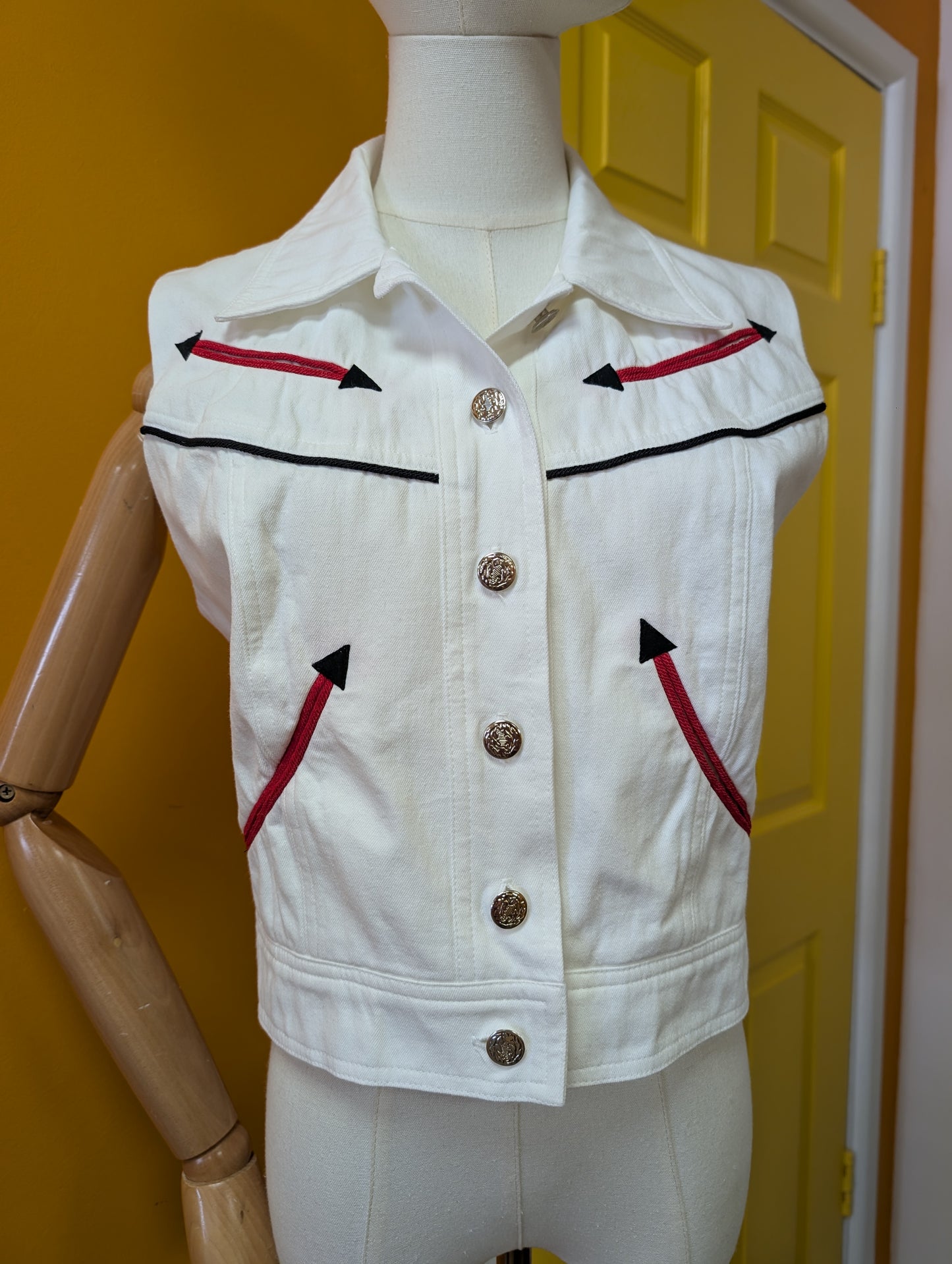 1990s Equator western vest - M