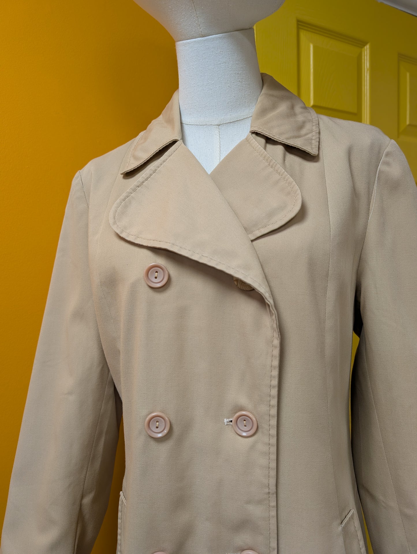 1970s Telemac beige coat - M