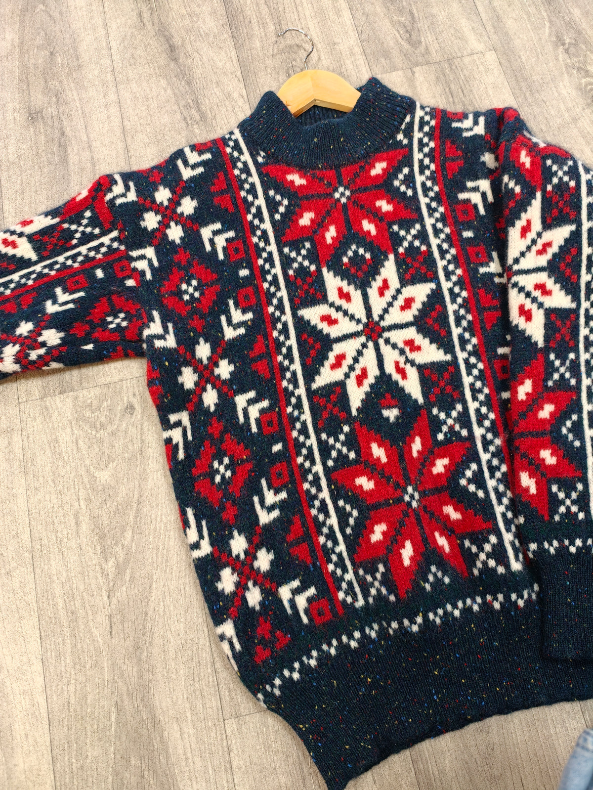 80s/90s Henry Fox Casuals wool jumper