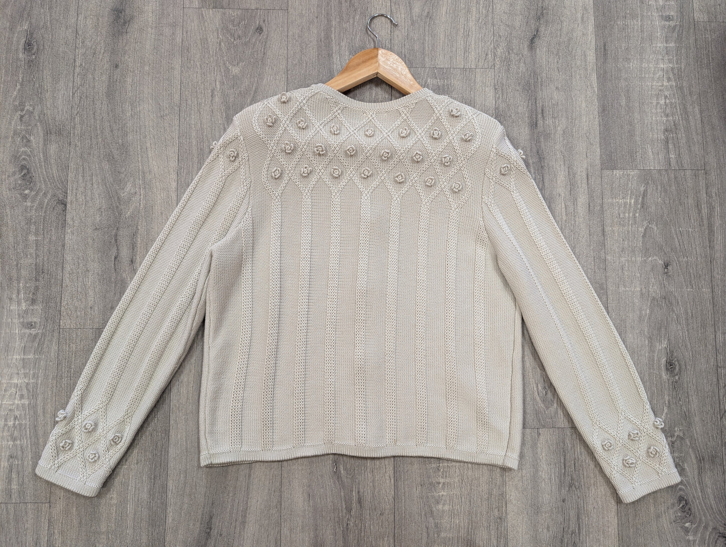 1990s Deirdre McGuire pima cotton cardigan
