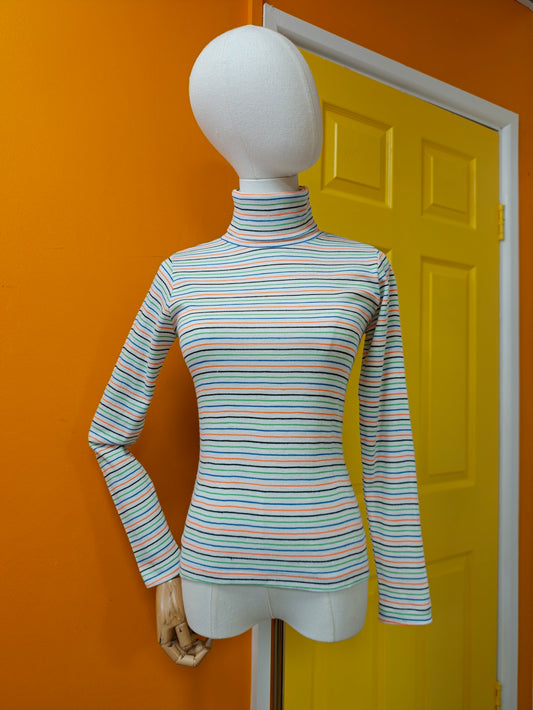 1970s Bader International turtleneck top - XS