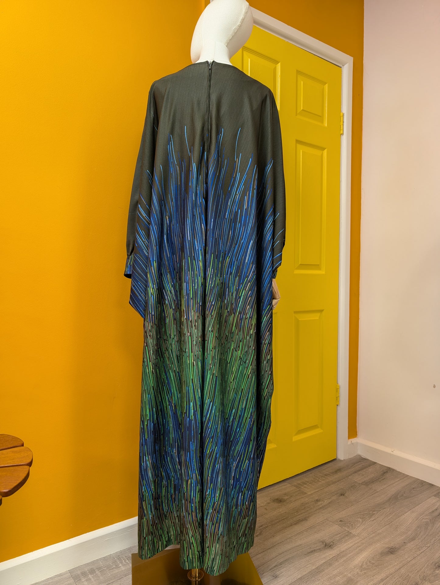 1970s kaftan dress