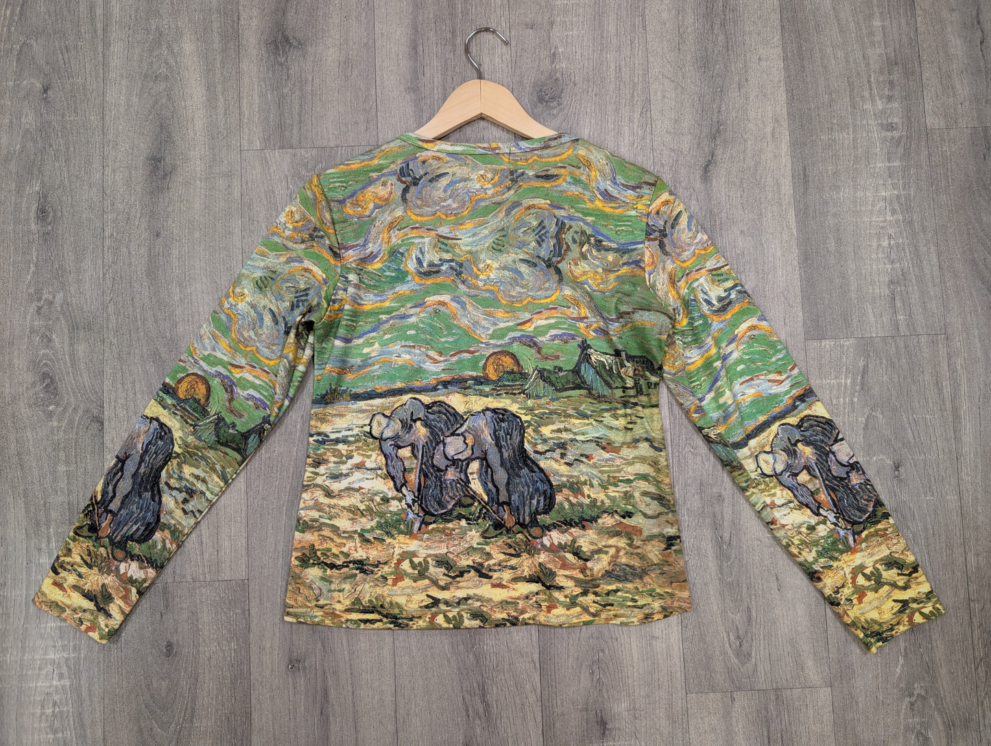 Y2K P&N The East's Enlightened Van Gogh print t-shirt - S/M