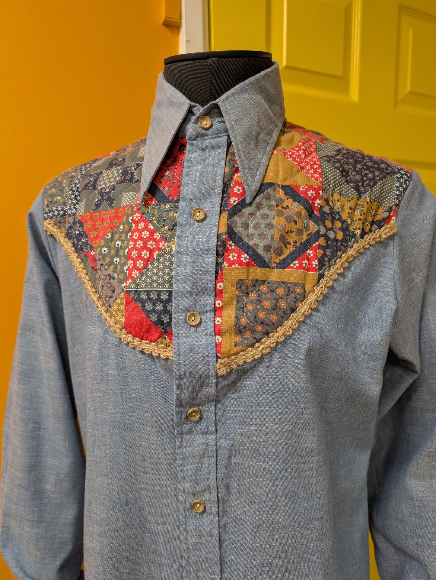 1970s Alfie California western shirt