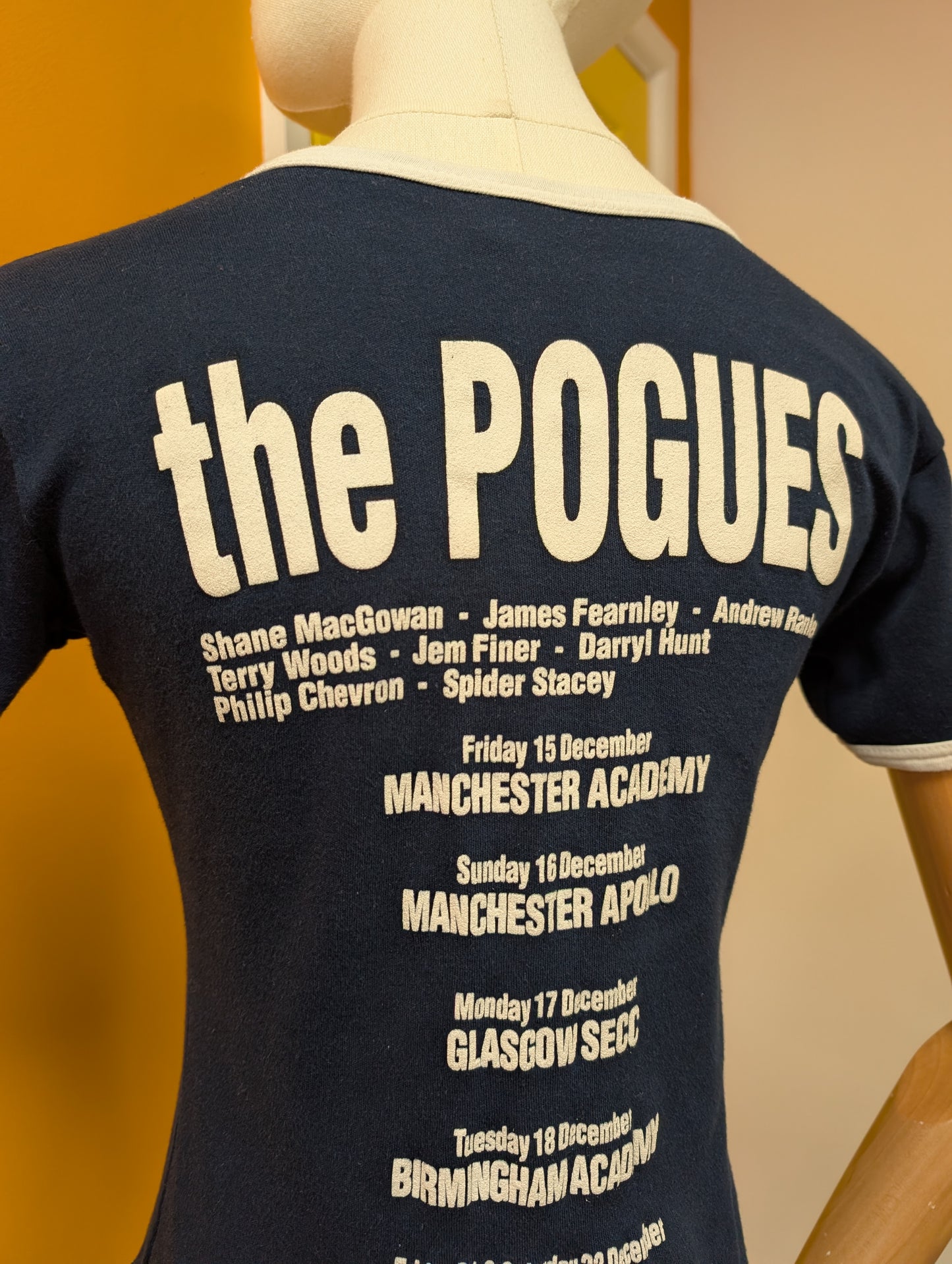 2001 The Pogues tour t-shirt - XS/S