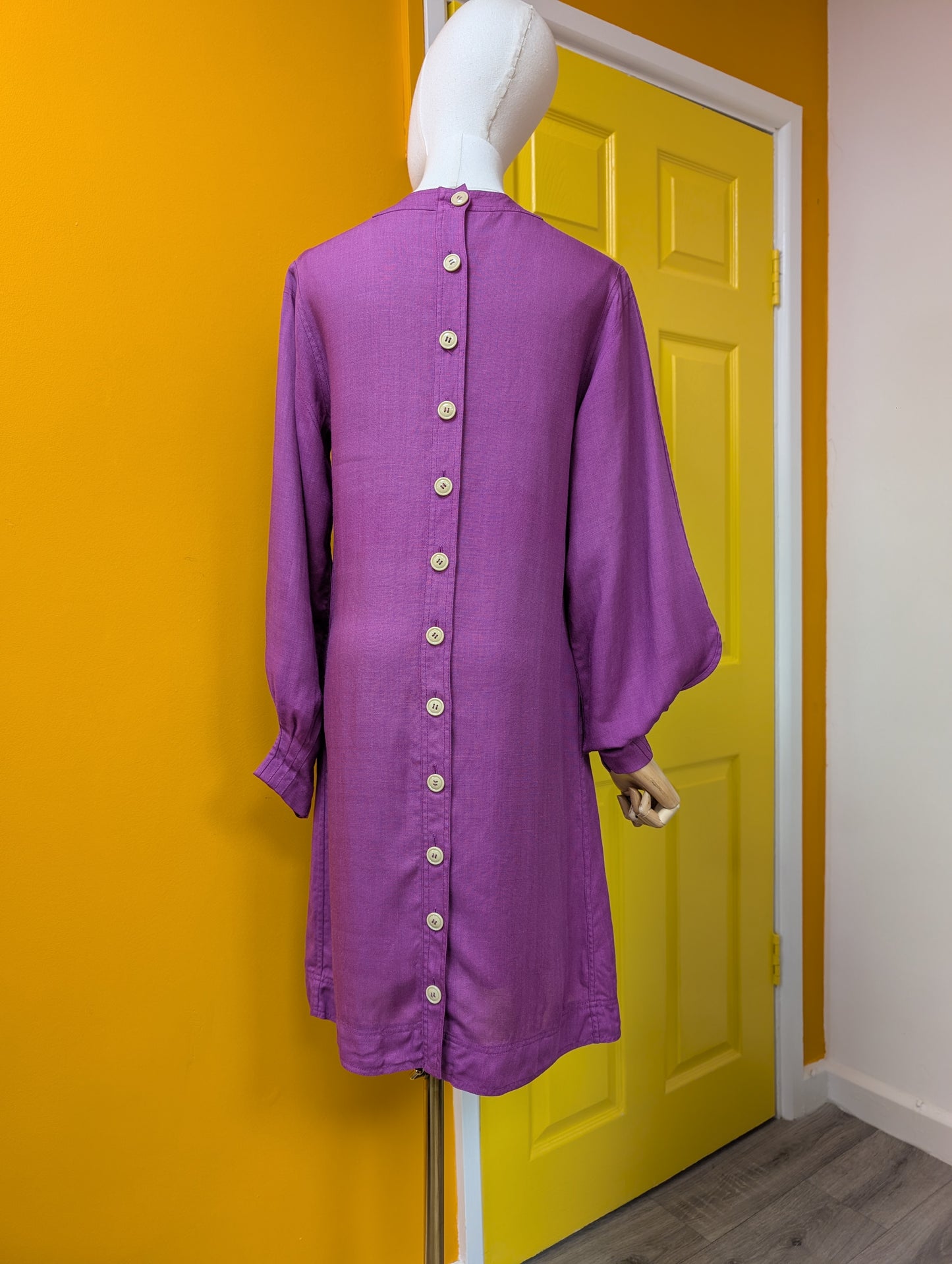 Wonderful 1970s Jean Muir dress - S/8/10