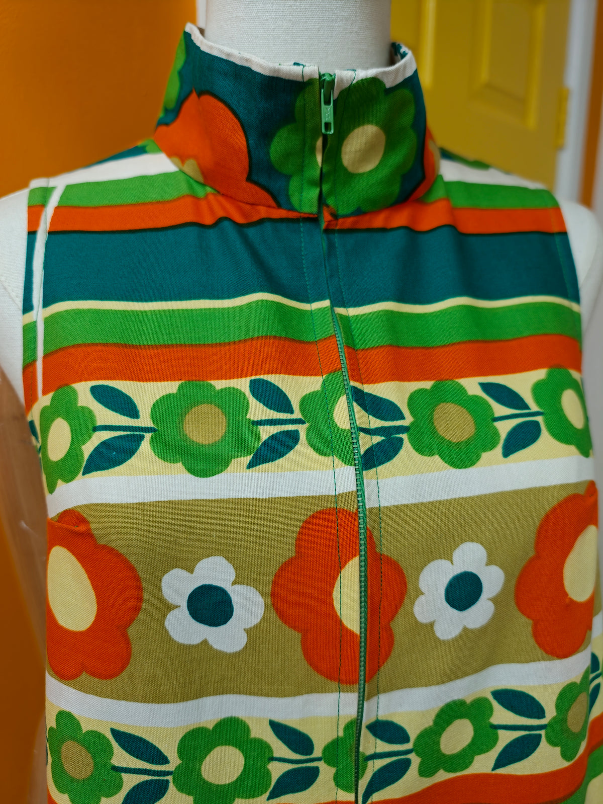 1960s Eres Paris cotton mini dress - XS/S
