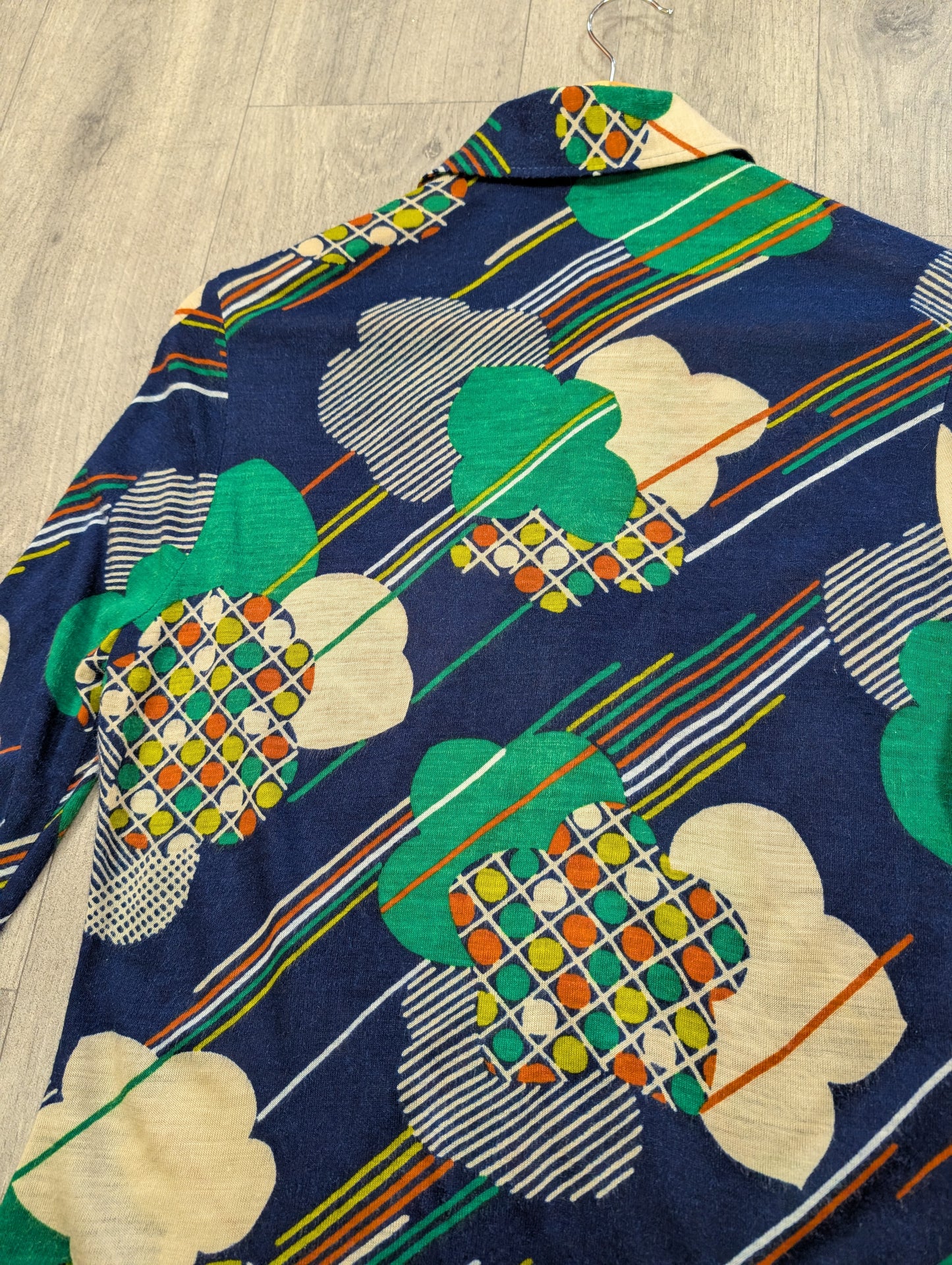 1970s Delden dagger collar shirt - S