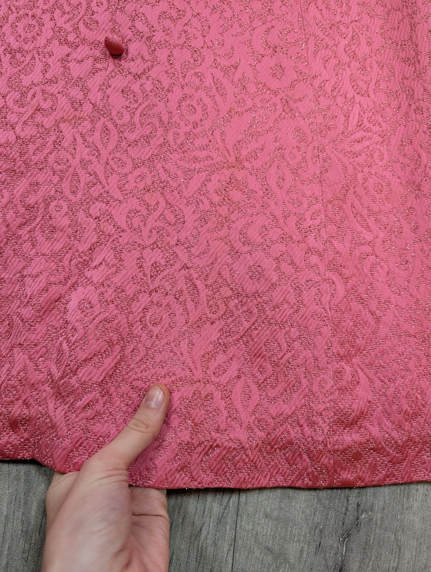 1960s Peter Barron pink dress - M/12/14