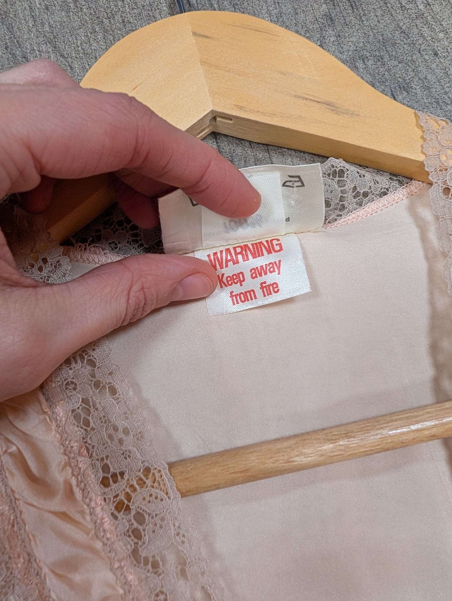 Gorgeous 70s/80s Janet Reger silk peignoir