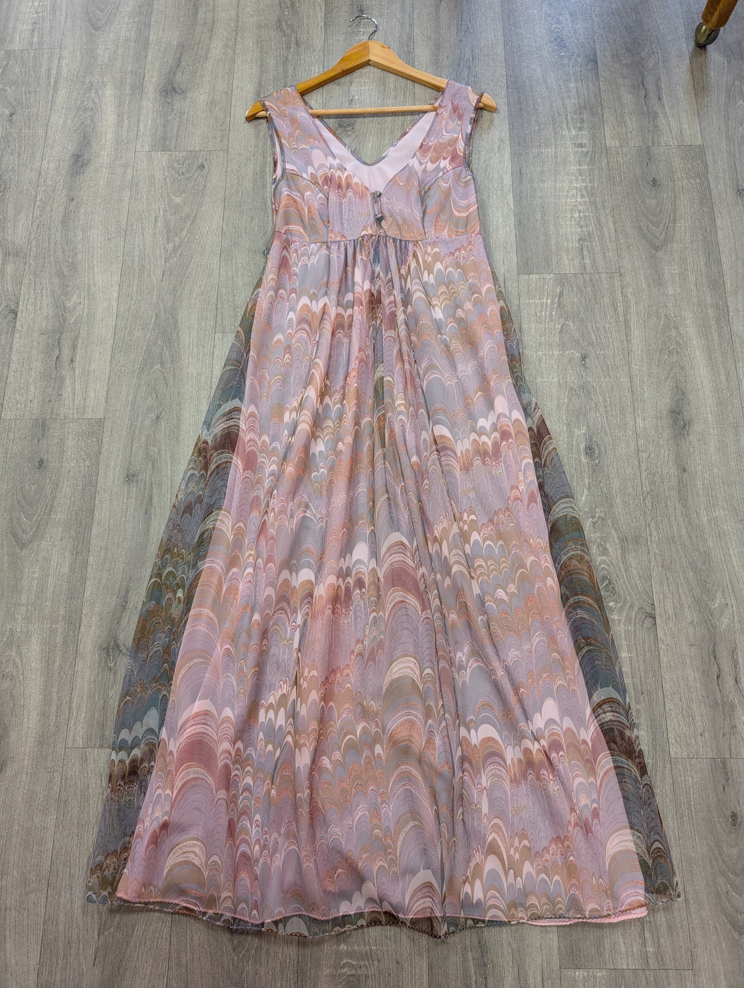 1970s psychedelic nightdress - M/12