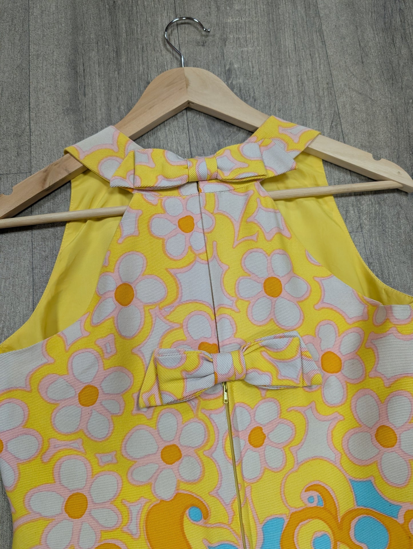1960s Susan Small psychedelic dress - S/8
