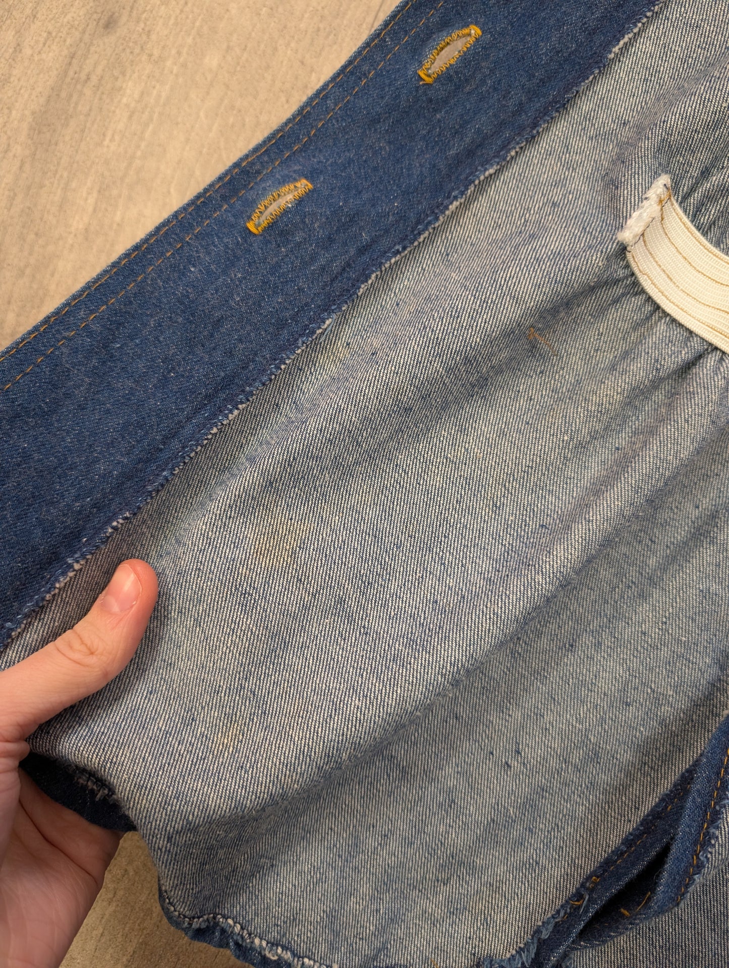 1970s Lee Cooper denim shirt - 10/12