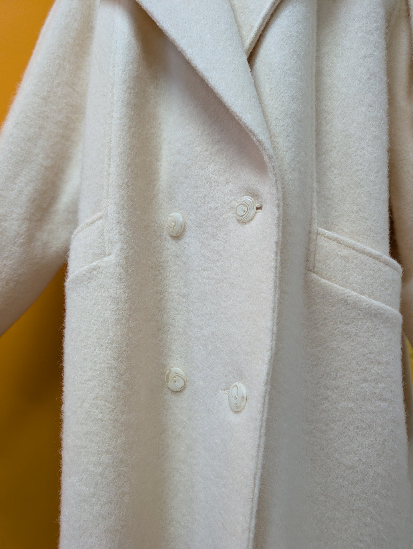 1980s Conway Club pure new wool coat - XL