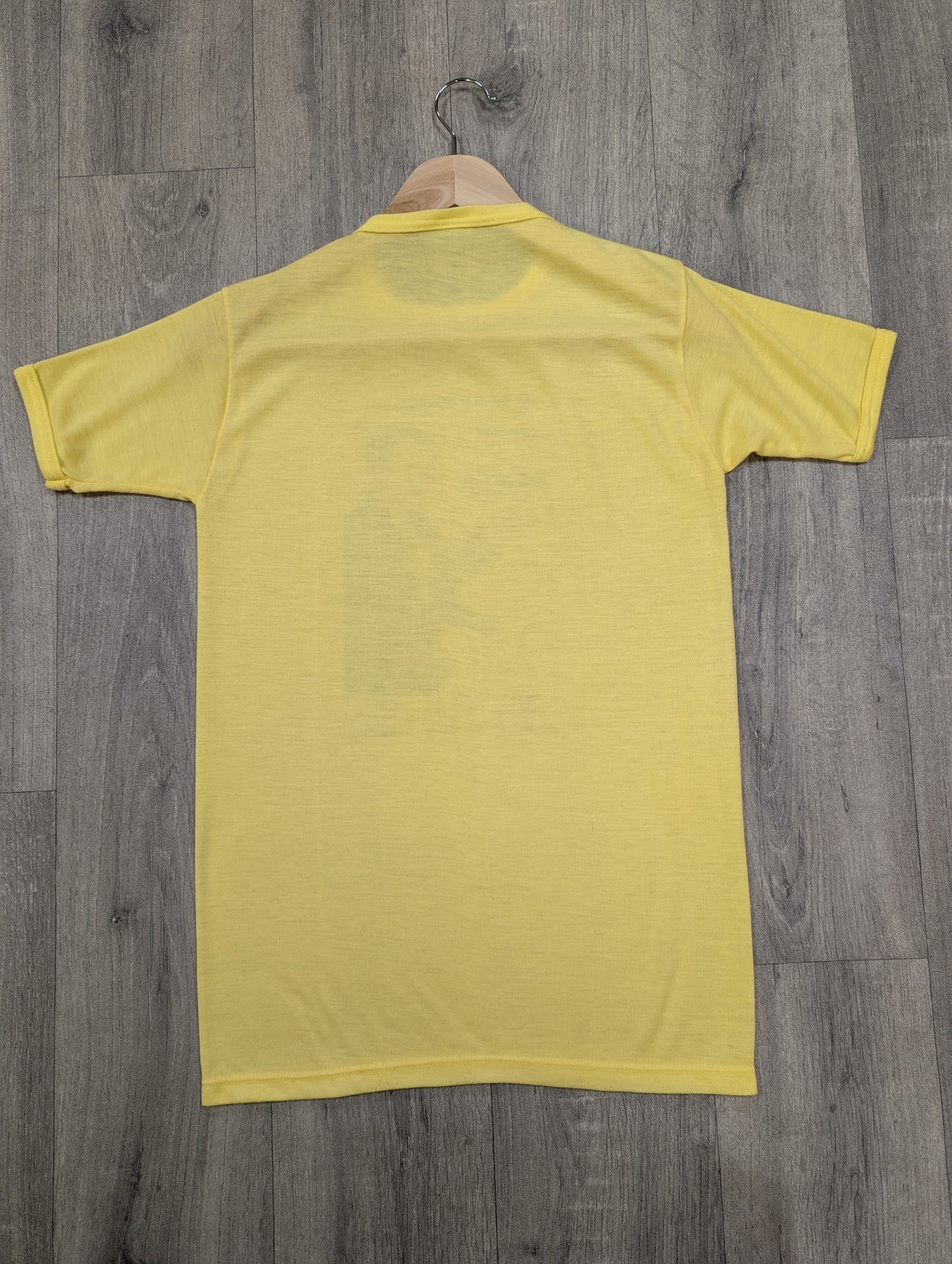 1980s Jerry Lee Lewis Sun Records yellow t-shirt