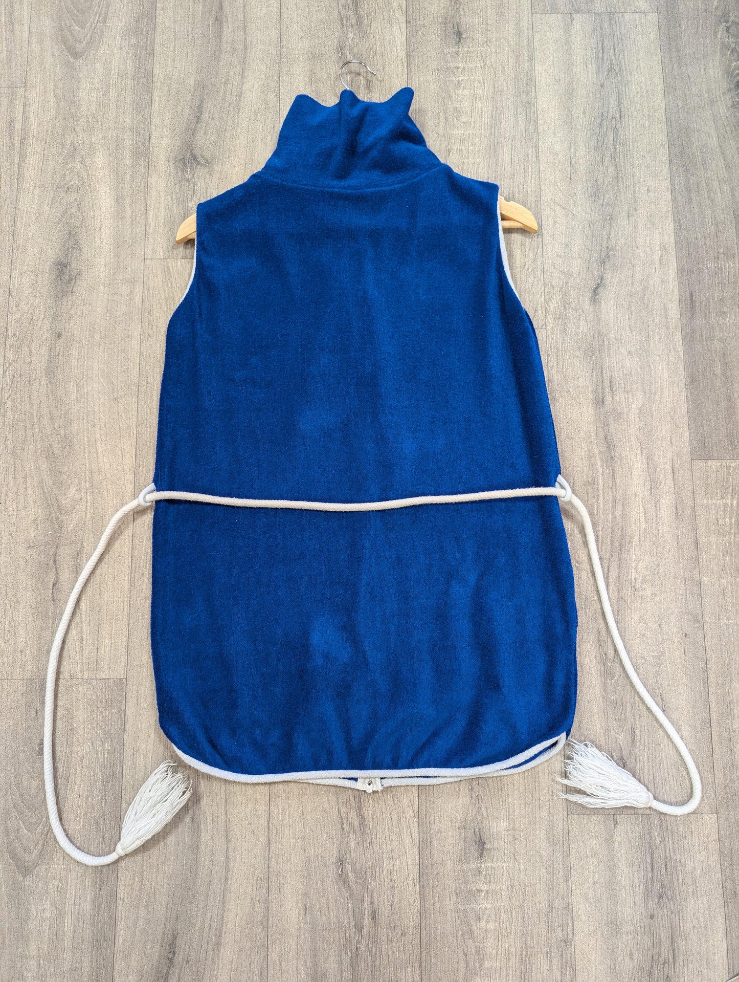 St Michael towelling zip up beach cover up