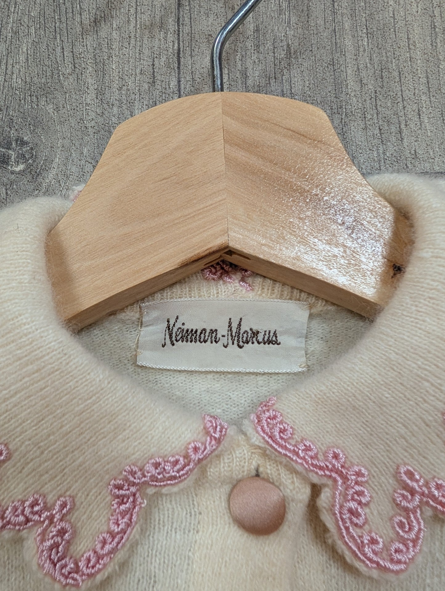 Gorgeous 1950s Nannette Cashmeres cashmere cardigan - XS/S