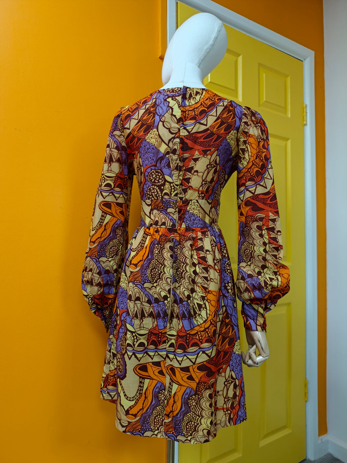 Psychedelic Dollyrockers mini dress - S/8