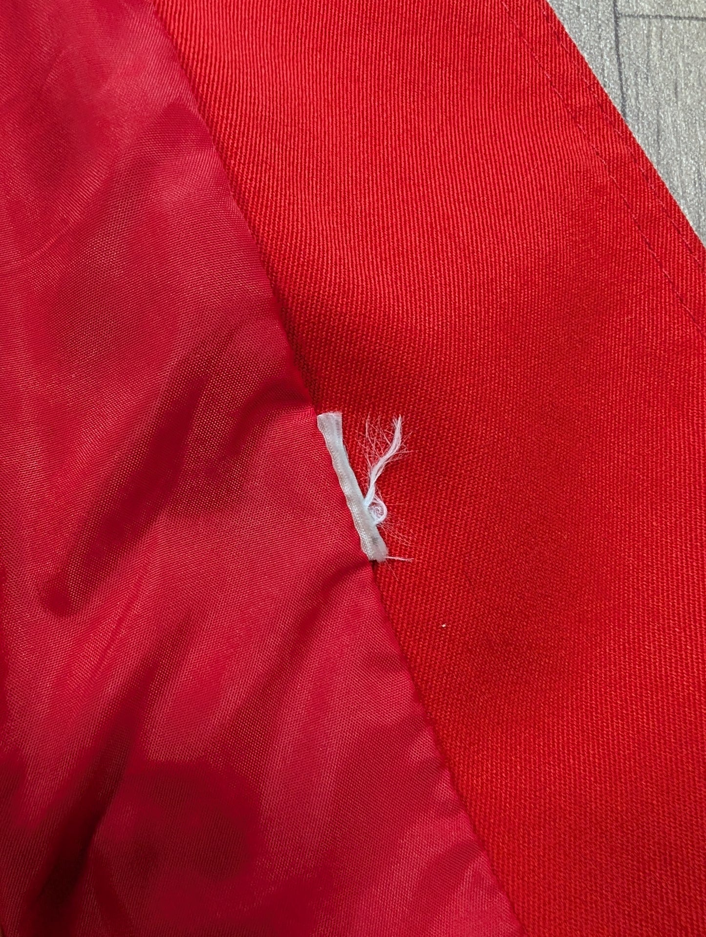 1970s St Michael red belted coat - S/M