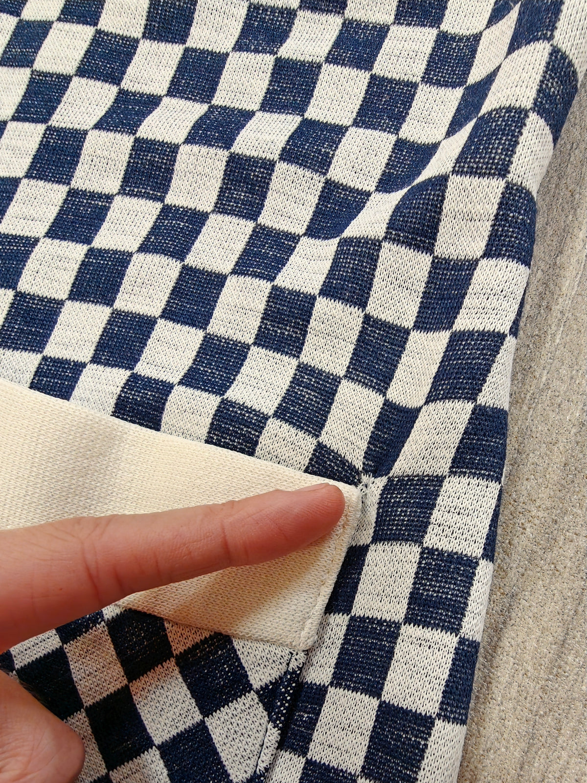 1960s Lavinia mod check dress - M/14