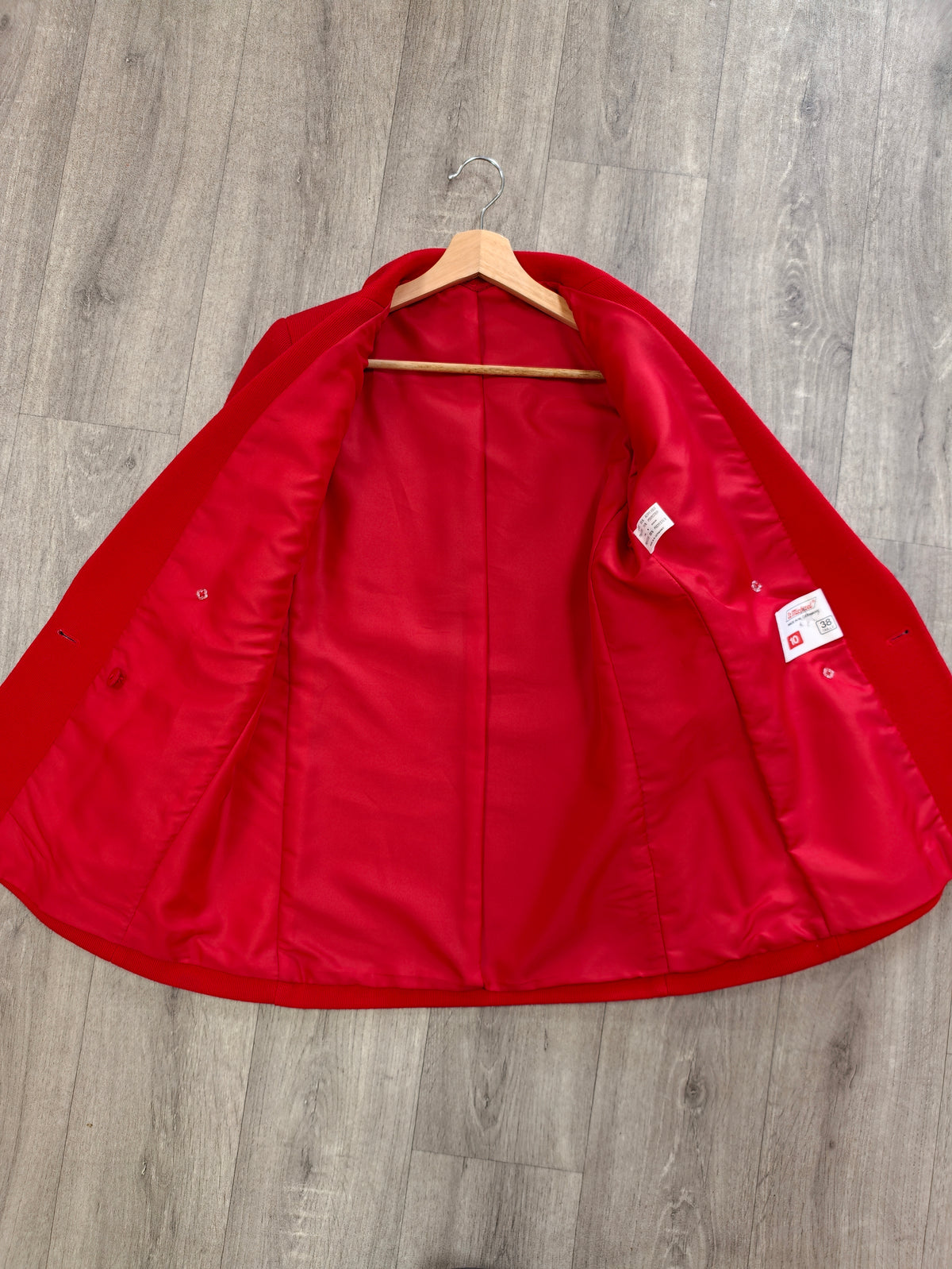 1980s St Michael red jacket - XS/S