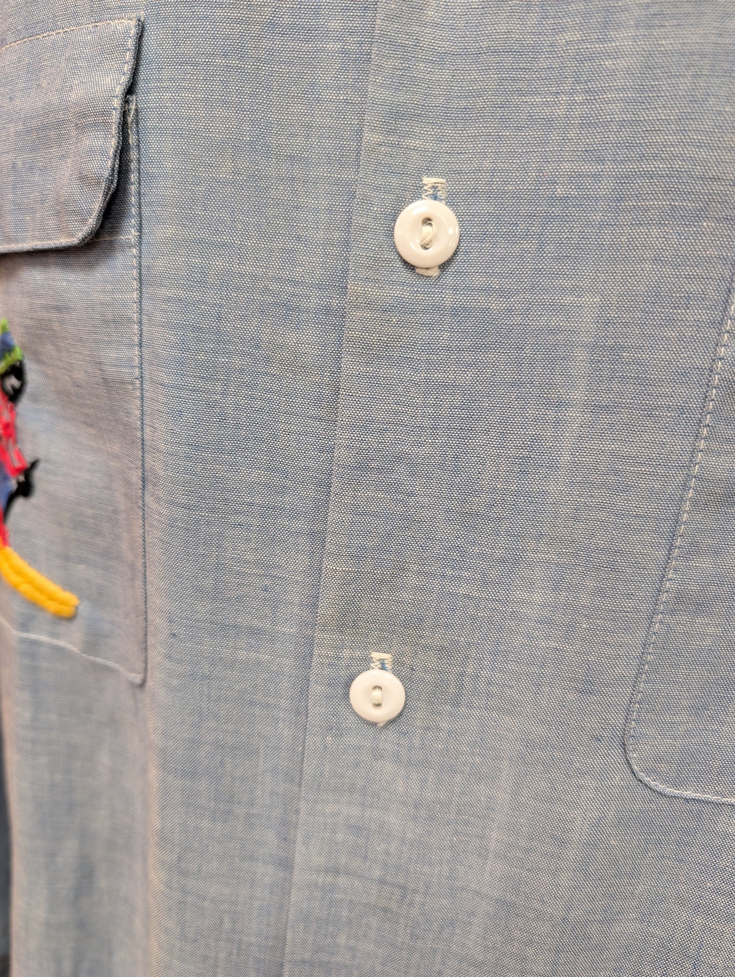 1970s JC Penney Big Mac embroidered shirt