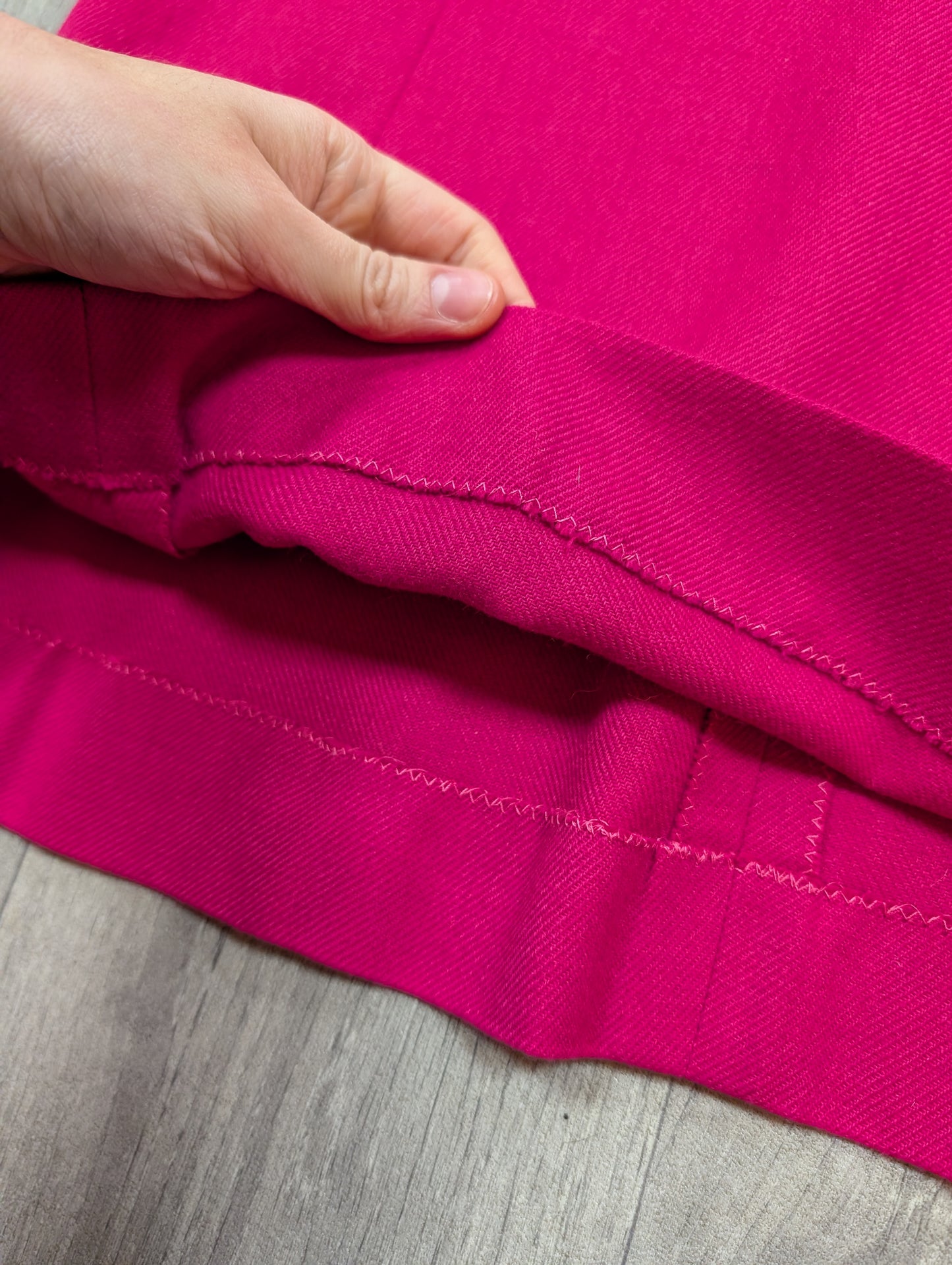 1960s pink wool mini dress - XS/S/6/8