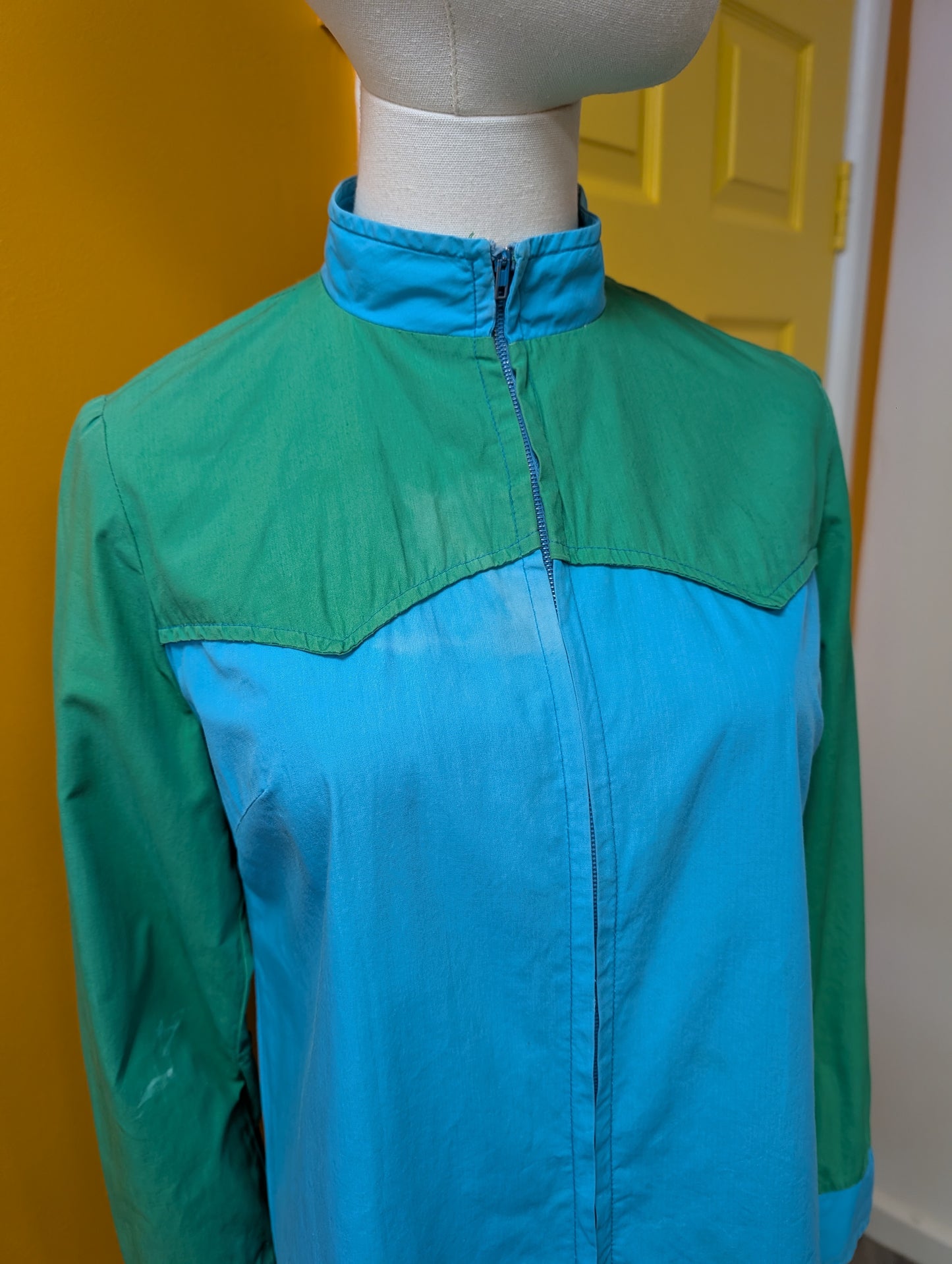 1960s Fenwick colour block mini dress - S/10