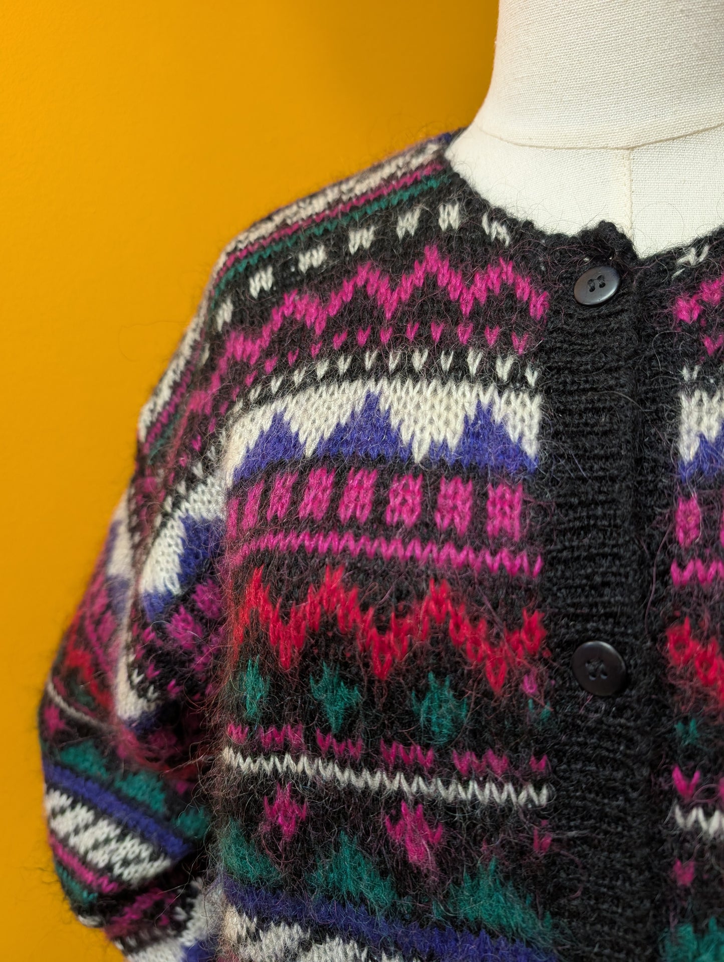 1990s Sycamore mohair cardigan - S