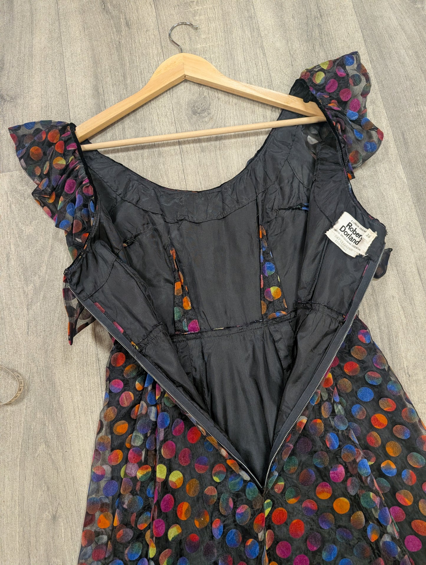 1970s Robert Dorland maxi dress - S/8