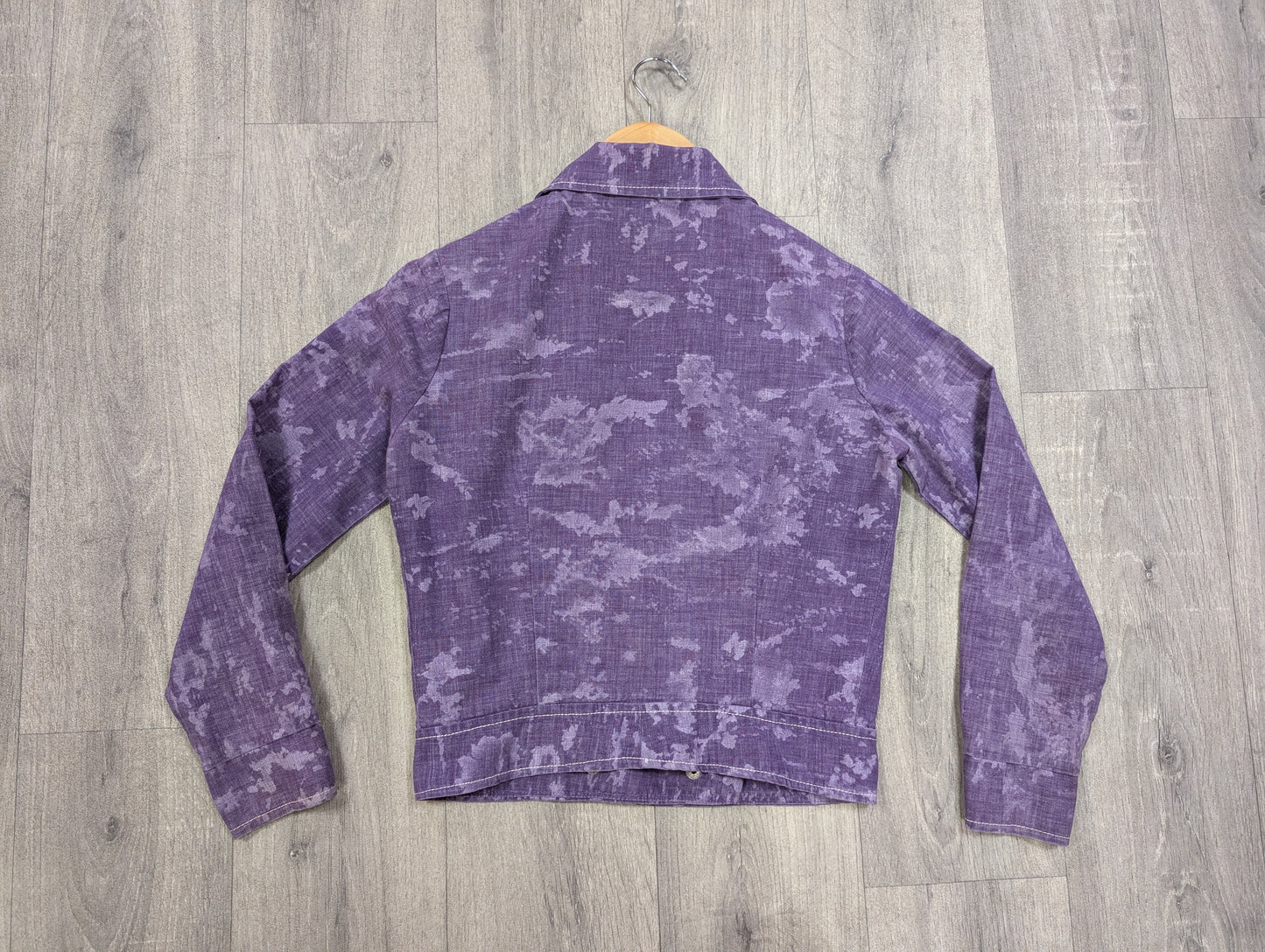1970s Frills purple jacket - XS/S/6/8