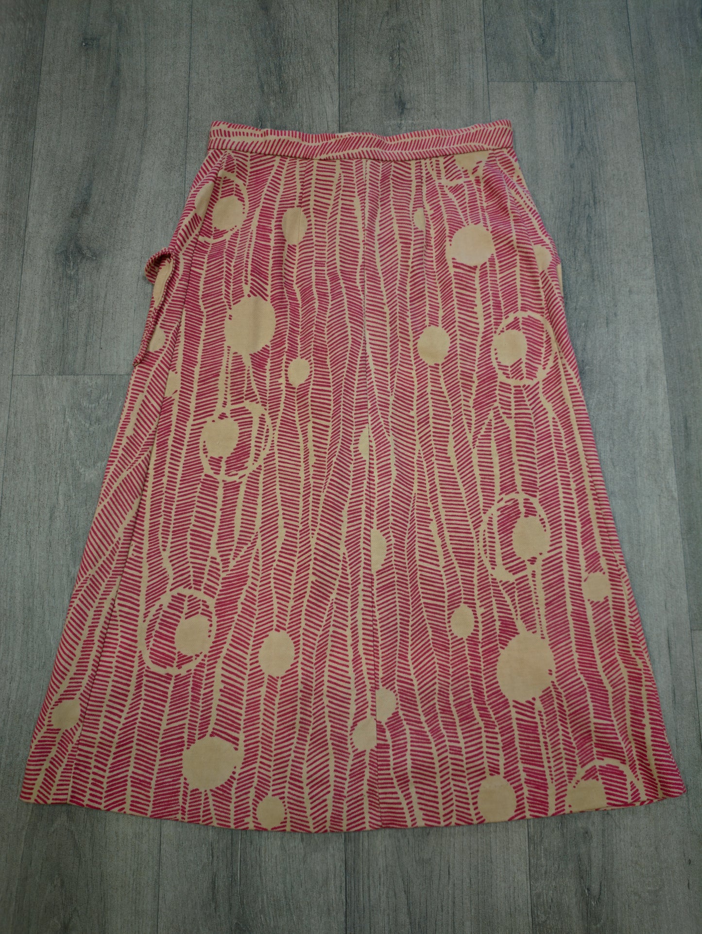 1970s TGL Stockholm cotton skirt - 25" waist