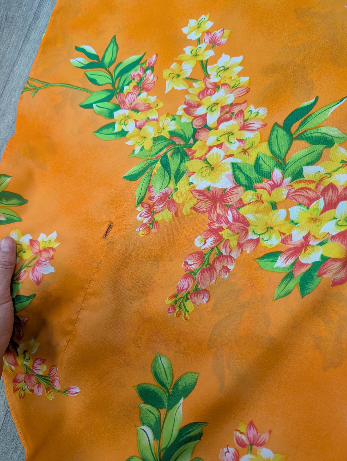 1970s Hilo Hattie's Hawaiian kaftan top