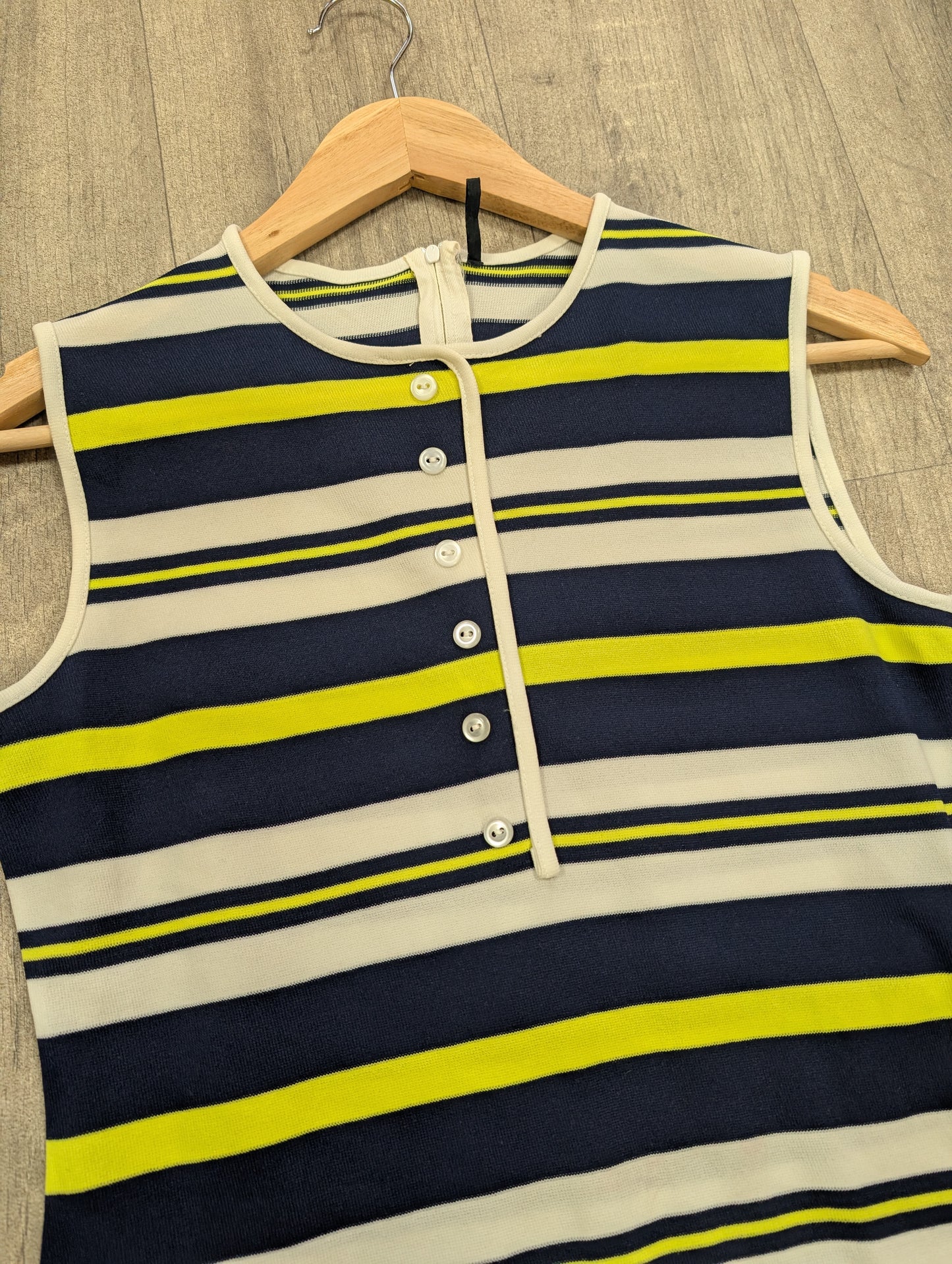 1960s striped mini dress - XS/S/6/8