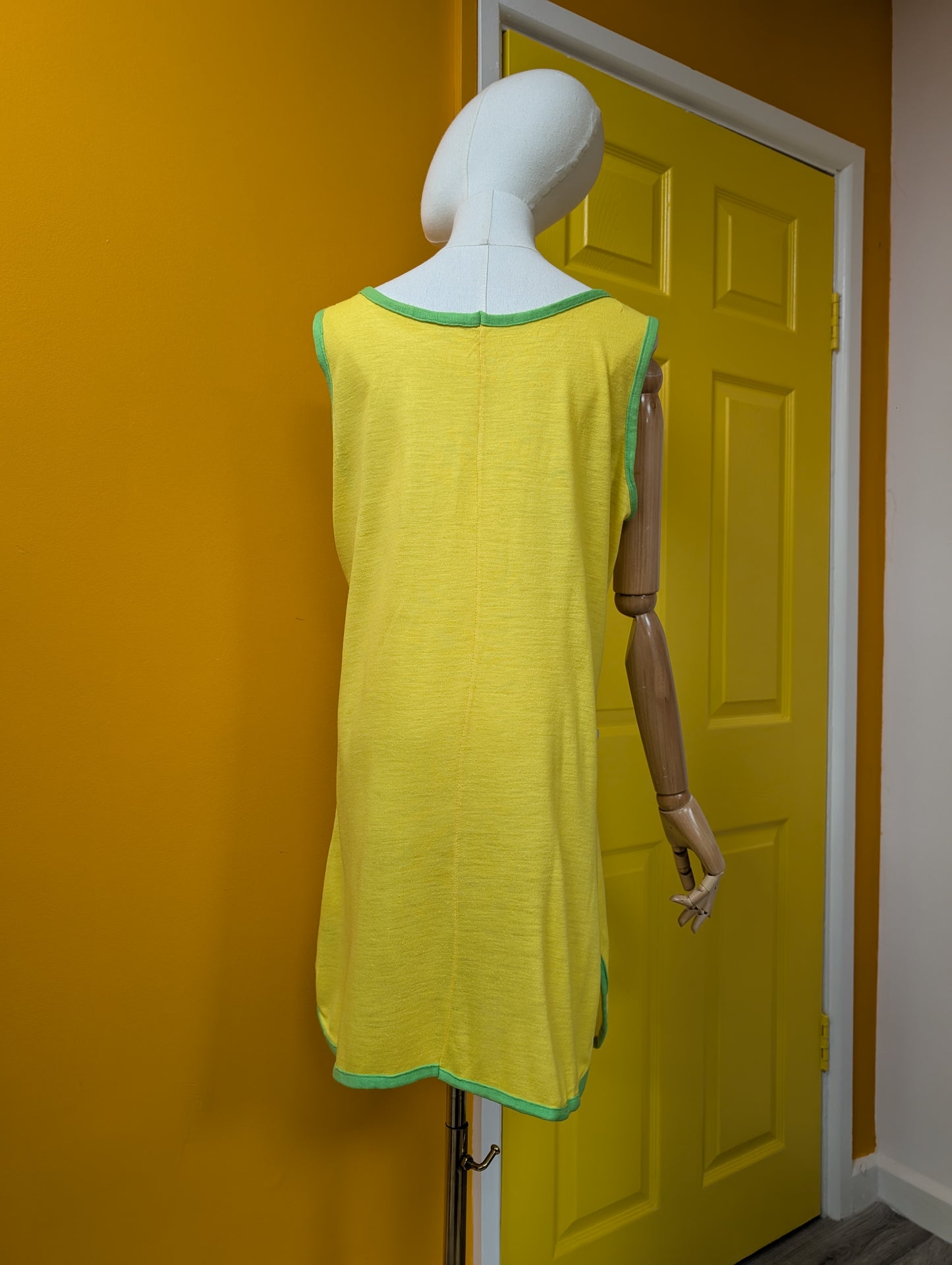 70s/80s Charlie Chaplin vest/dress - M