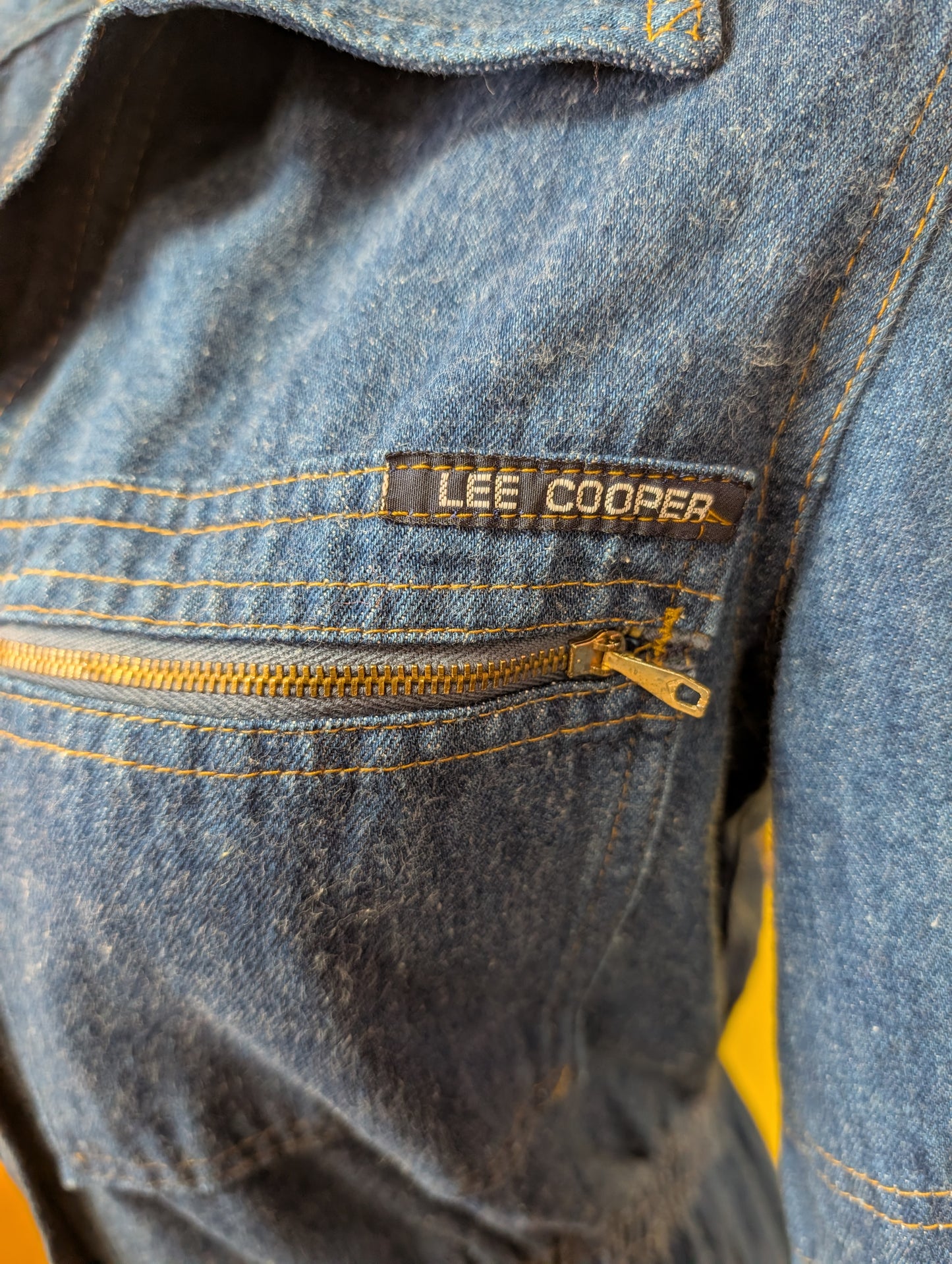 1970s Lee Cooper denim shirt - 10/12
